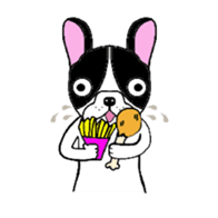 BOBU - Boston Terrier French Bulldog sticker #4842258