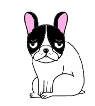 BOBU - Boston Terrier French Bulldog sticker #4842260