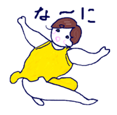 Women to challenge diet. sticker #4842784