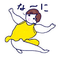 Women to challenge diet. sticker #4842784