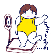 Women to challenge diet. sticker #4842788