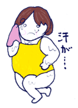 Women to challenge diet. sticker #4842791