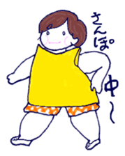 Women to challenge diet. sticker #4842795