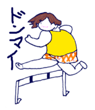 Women to challenge diet. sticker #4842797