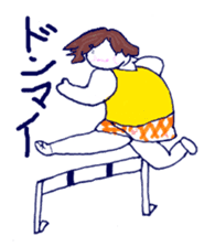 Women to challenge diet. sticker #4842797