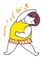 Women to challenge diet. sticker #4842801