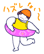 Women to challenge diet. sticker #4842808