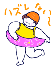 Women to challenge diet. sticker #4842808