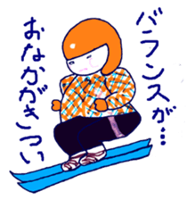 Women to challenge diet. sticker #4842815