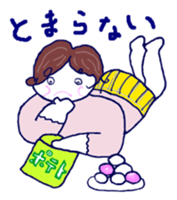 Women to challenge diet. sticker #4842817