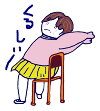 Women to challenge diet. sticker #4842818