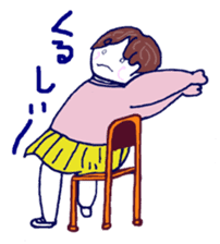 Women to challenge diet. sticker #4842818