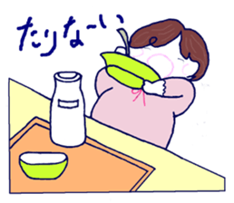 Women to challenge diet. sticker #4842822