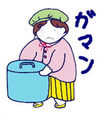 Women to challenge diet. sticker #4842823