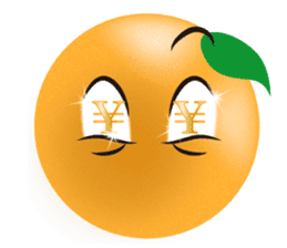 Expressive Oranges sticker #4842865