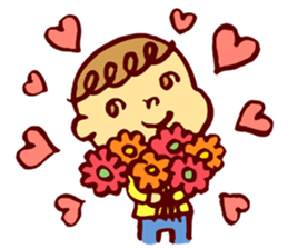 kurukuru-boy sticker #4842993