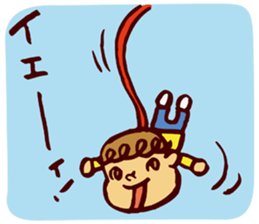 kurukuru-boy sticker #4843001