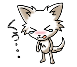 Anger Chihuahua Dog(Japanese) sticker #4843156
