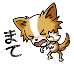 Anger Chihuahua Dog(Japanese) sticker #4843178