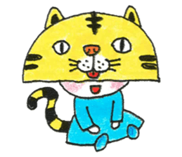 kawaii! inumi & nekora sticker #4843224