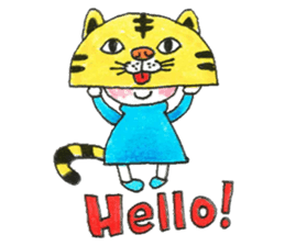 kawaii! inumi & nekora sticker #4843227