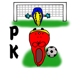 soccer shoes sticker #4843348