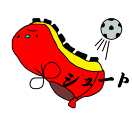 soccer shoes sticker #4843360