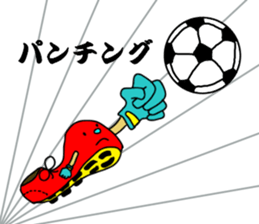 soccer shoes sticker #4843368