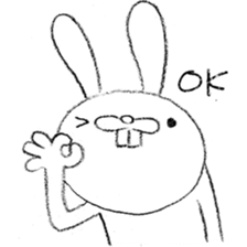 Panda & Rabbit daily life Illustrations sticker #4844144