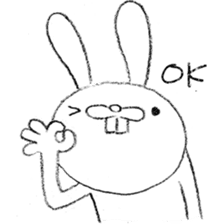 Panda & Rabbit daily life Illustrations sticker #4844144