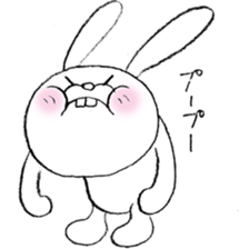 Panda & Rabbit daily life Illustrations sticker #4844147