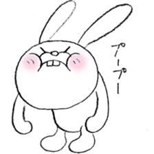 Panda & Rabbit daily life Illustrations sticker #4844147