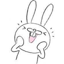 Panda & Rabbit daily life Illustrations sticker #4844151
