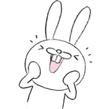 Panda & Rabbit daily life Illustrations sticker #4844151