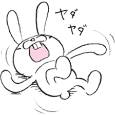 Panda & Rabbit daily life Illustrations sticker #4844161