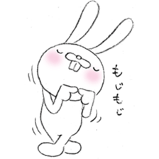 Panda & Rabbit daily life Illustrations sticker #4844163