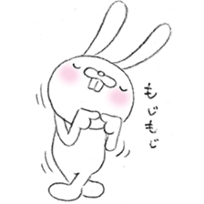 Panda & Rabbit daily life Illustrations sticker #4844163