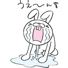 Panda & Rabbit daily life Illustrations sticker #4844169