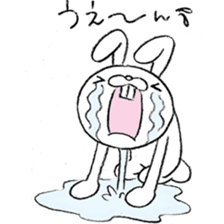 Panda & Rabbit daily life Illustrations sticker #4844169