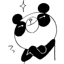 Panda & Rabbit daily life Illustrations sticker #4844180