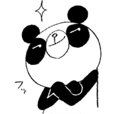 Panda & Rabbit daily life Illustrations sticker #4844180