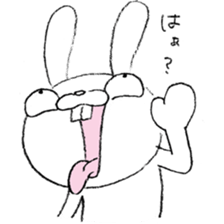 Panda & Rabbit daily life Illustrations sticker #4844181