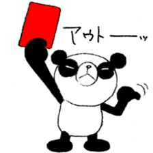 Panda & Rabbit daily life Illustrations sticker #4844183