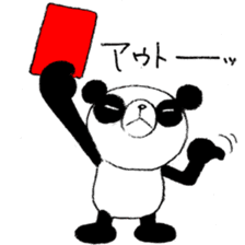 Panda & Rabbit daily life Illustrations sticker #4844183
