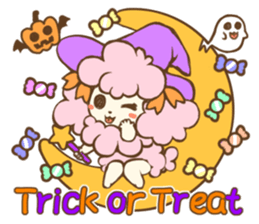 Cute Miss Poodle sticker #4844237