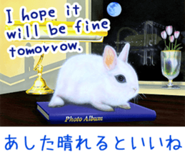 Painting of Kittens 2 sticker #4845094