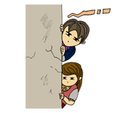 crazy couple - kira & ruri sticker #4845257