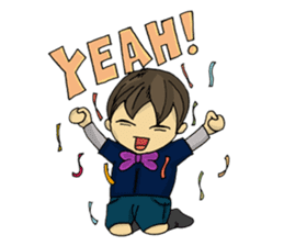 crazy couple - kira & ruri sticker #4845260