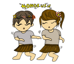 crazy couple - kira & ruri sticker #4845277