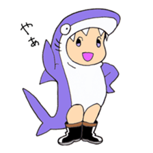 Tiny Shark sticker #4845640